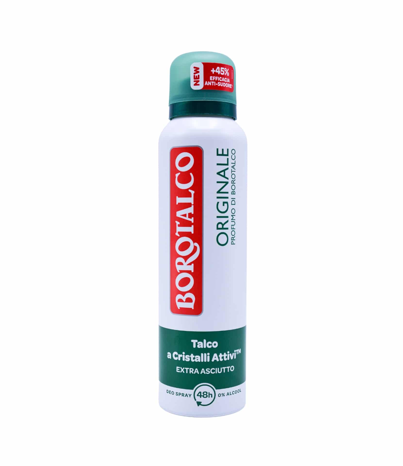 Deodorant-spray-Borotalco-Original-talc-150-ml-8002410045598 DEODORANT SPRAY BOROTALCO ORIGINAL TALC 150ML - imagine 1