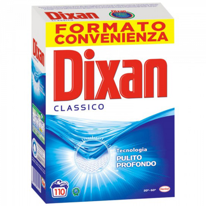 dixan-classico-110-spalari-124941 DETERGENT PULBERE DIXAN CLASSICO 110 SP 6050KG - imagine 1