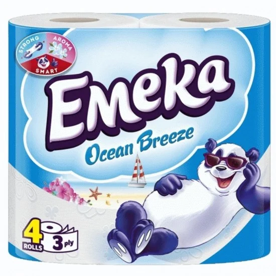 emeka-hartie-igienica-ocean-breeze-3str-4role-10b_43123_1_16903684782719 EMEKA HARTIE IGIENICA OCEAN BREEZE 3STR 4ROLE/SET - imagine 1