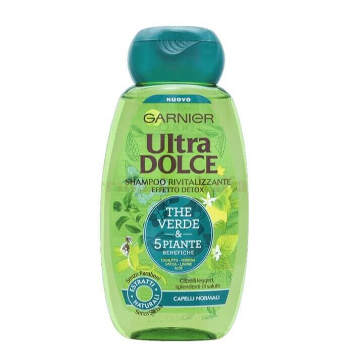 garnier-ultra-dolce-shampoo-rivitalizzante-the-verde-5-piante-250-front-800x925-1-692x800 SAMPON GARNIER ULTRA DOLCE CU CEAI VERDE 250ML - imagine 1
