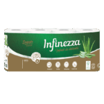 INFINEZZA HARTIE IGIENICA ALOE VERA 3STR 8ROLE/SET