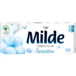 MILDE HARTIE IGIENICA SENSITIVE 3STR 8ROLE/SET