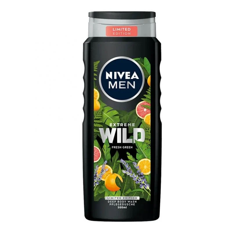 nivea-gel-dus-men-extreme-wild-fresh-green-500ml-6_43347_1_16907909509798 NIVEA GEL DUS MEN EXTREME WILD FRESH GREEN 500ML - imagine 1