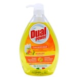DETERGENT CONCENTRAT VASE DUAL POWER CU CITRICE 1000ML