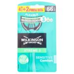 APARATE DE RAS WILKINSON SWORD XTREME 3 SENSITIVE 6 BUCATI