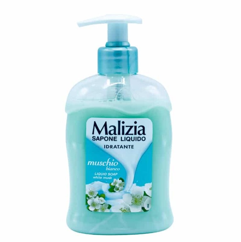 Malizia-Sapone-Liquido-Idratante-muschio-bianco-front-800x926-8003510019601-768x889 SAPUN LICHID MALIZIA IDRATANTE CU MOSC ALB 300ML - imagine 1