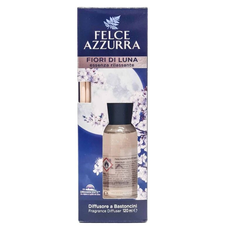 Odorizant-de-camera-cu-betisoare-Felce-Azzurra-Fiori-di-Luna-120-ml-8001280032639-1-1-768x888 ODORIZANT DE CAMERA CU BETISOARE FELCE AZZURRA FLORI DI LUNA 120ML - imagine 1