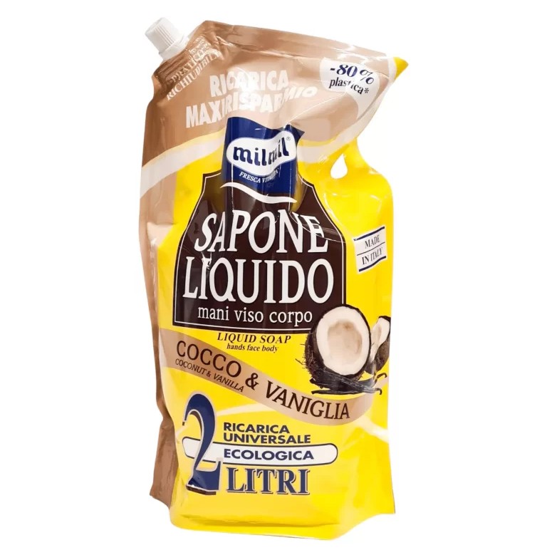 Sapun-lichid-Mil-Mil-cocos-si-vanilie-2-L-8004120903953-1.png-768x888 Săpun lichid Mil Mil cocos și vanilie 2 L - imagine 1