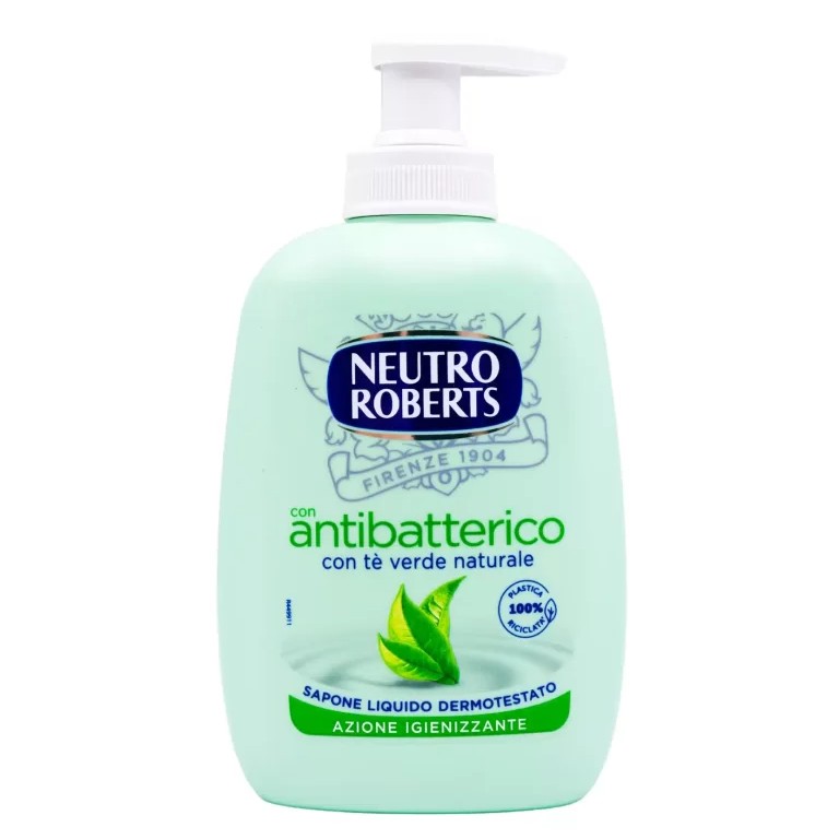 Sapun-lichid-Neutro-Roberts-Ceai-verde-200-ml-8002410011005.jpg-768x888 SAPUN LICHID NEUTRO ROBERTS CEAI VERDE 200ML - imagine 1