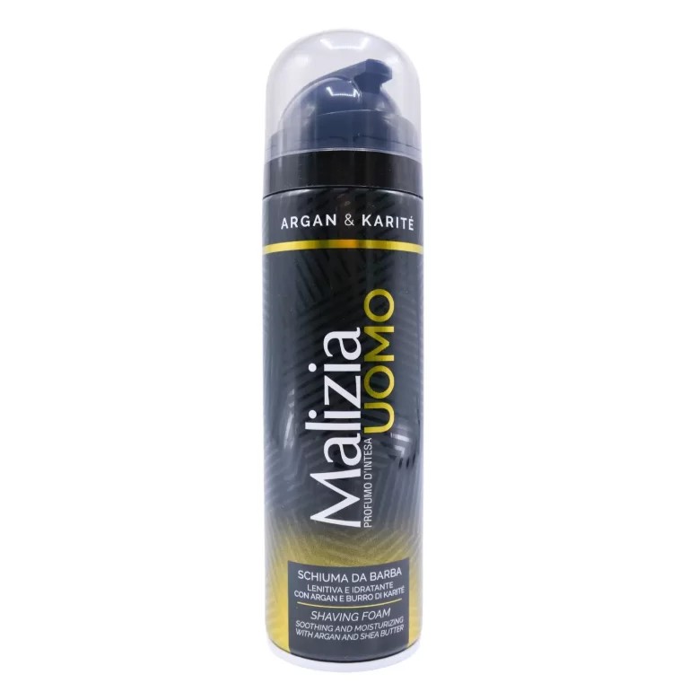 Spuma-de-ras-Malizia-Uomo-Argan-si-Karite-300-ml-8003510025992.jpg-768x888 SPUMA DE RAS MALIZZIA UOMO ARGAN SI KARITE 300ML - imagine 1