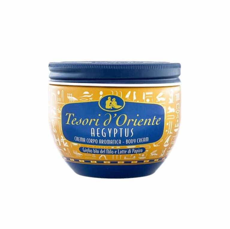 Tesoro-doriente-aegyptus-crema-corpo-aromatica-giglio-blue-del-nilo-e-latte-di-papiro-front-800x926-8008970003603-768x889 CREMA DE CORP TESORI D'ORIENTE AEGYPTUS 300ML - imagine 1