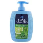 SAPUN LICHID FELCE AZZURRA ANTIBACTERIAN CU MENTA SI LAMAIE VERDE 300ML