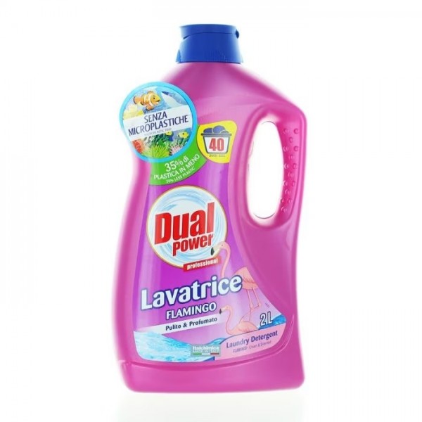 dual-power-detergent-lichid-flamingo-2l-6bax-38286-1-1687172435-600x600 DETERGENT LICHID DUAL POWER LAVATRICE FLAMINGO 40 SPALARI 2L - imagine 1