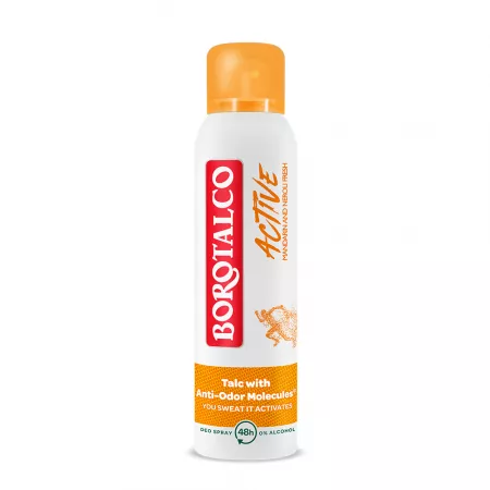 deodorant-spray-active-mandarine-si-neroli-150-ml-borotalco-8658 DEODORANT SPRAY ACTIVE MANDARINE SI NEROLI 150ML BOROTALCO - imagine 1