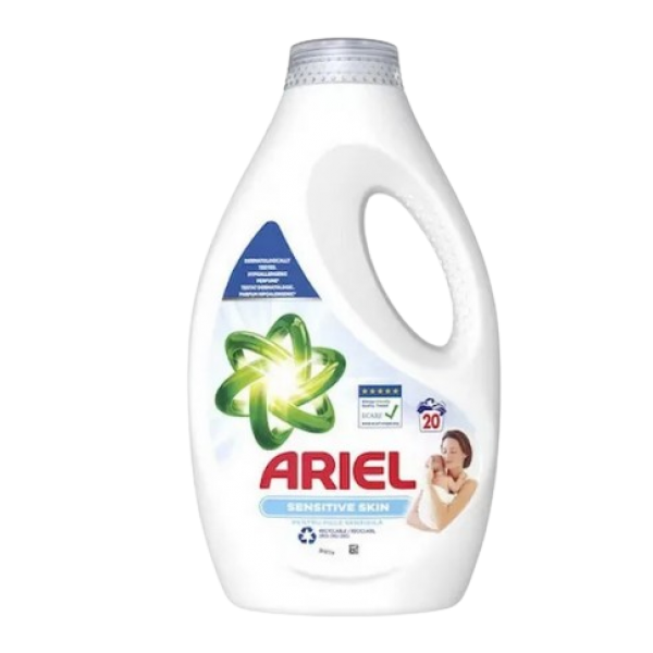 1 ARIEL DETERGENT LICHID SENSITIVE SKIN 1000ML - imagine 1